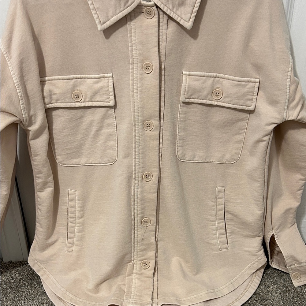 Thread & Supply Tan Utility Jacket - Picture 3 of 4